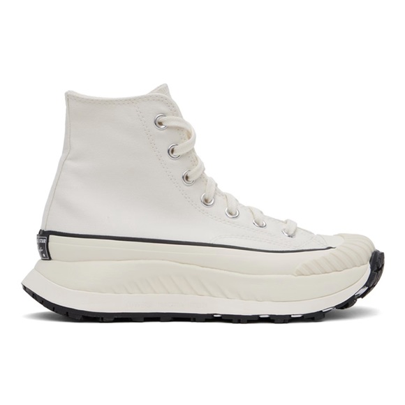 Converse High-top cotton canvas sneakers in white - Picture 2 of 5